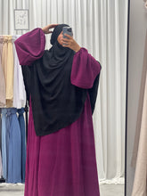 Load image into Gallery viewer, Balloon sleeve Large Crepe Abaya