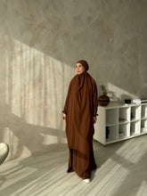 Load image into Gallery viewer, Two Piece Jilbab - Prayer set - Crepe