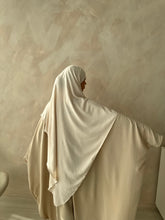 Load image into Gallery viewer, Khimar - Medium- Crepe - Ivory