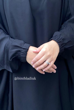 Load image into Gallery viewer, Nidha Two Piece Jilbab - Prayer set - Single & Zigzag sleeves