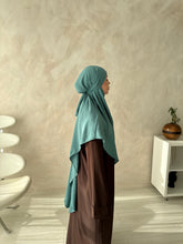 Load image into Gallery viewer, Khimar - Crepe - Sea green