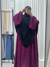 Load image into Gallery viewer, Balloon sleeve Large Crepe Abaya