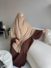 Load image into Gallery viewer, Khimar - Crepe - Beige