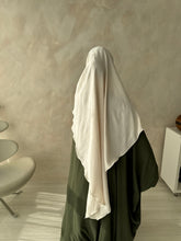 Load image into Gallery viewer, Khimar - Medium- Crepe - Ivory