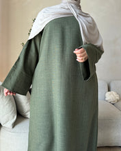 Load image into Gallery viewer, Everyday Linen Melange Abaya