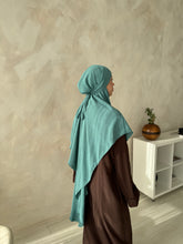 Load image into Gallery viewer, Khimar - Crepe - Sea green