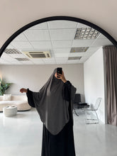 Load image into Gallery viewer, Khimar - Crepe - Grey