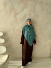 Load image into Gallery viewer, Khimar - Crepe - Sea green