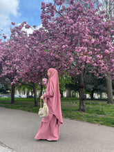 Load image into Gallery viewer, Madina Silk Jilbab - 2 Piece - Prayer Set