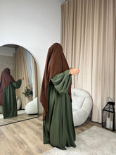 Load image into Gallery viewer, Balloon sleeve Large Crepe Abaya