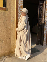 Load image into Gallery viewer, Madina Silk Jilbab - 2 Piece - Prayer Set