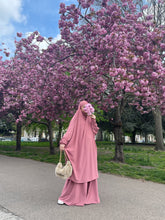 Load image into Gallery viewer, Madina Silk Jilbab - 2 Piece - Prayer Set