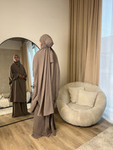 Load image into Gallery viewer, Two Piece Jilbab - Prayer set - Crepe