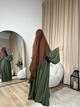 Load image into Gallery viewer, Khimar medium - Crepe - Cocoa