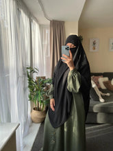 Load image into Gallery viewer, Khimar - Crepe - Black