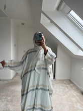 Load image into Gallery viewer, Aztec Embroidery Abaya
