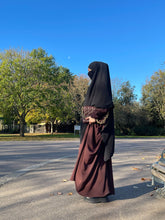 Load image into Gallery viewer, Khimar - Crepe - Black