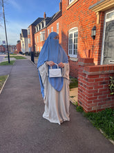 Load image into Gallery viewer, Khimar medium - Crepe - Denim