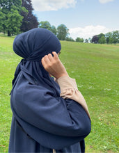 Load image into Gallery viewer, Khimar - Crepe - Dark Navy