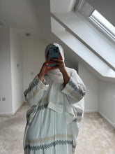 Load image into Gallery viewer, Aztec Embroidery Abaya