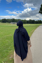 Load image into Gallery viewer, Khimar - Crepe - Dark Navy