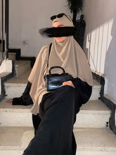 Load image into Gallery viewer, Khimar - Crepe - Beige