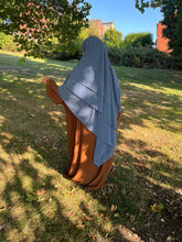 Load image into Gallery viewer, Khimar - Chiffon 3 layers - Blue moon