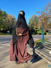 Load image into Gallery viewer, Khimar - Crepe - Black