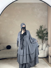 Load image into Gallery viewer, Chiffon Layer Abaya
