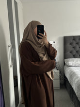Load image into Gallery viewer, Plain crepe abaya
