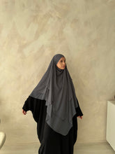 Load image into Gallery viewer, Khimar - Chiffon 3 layers - Grey
