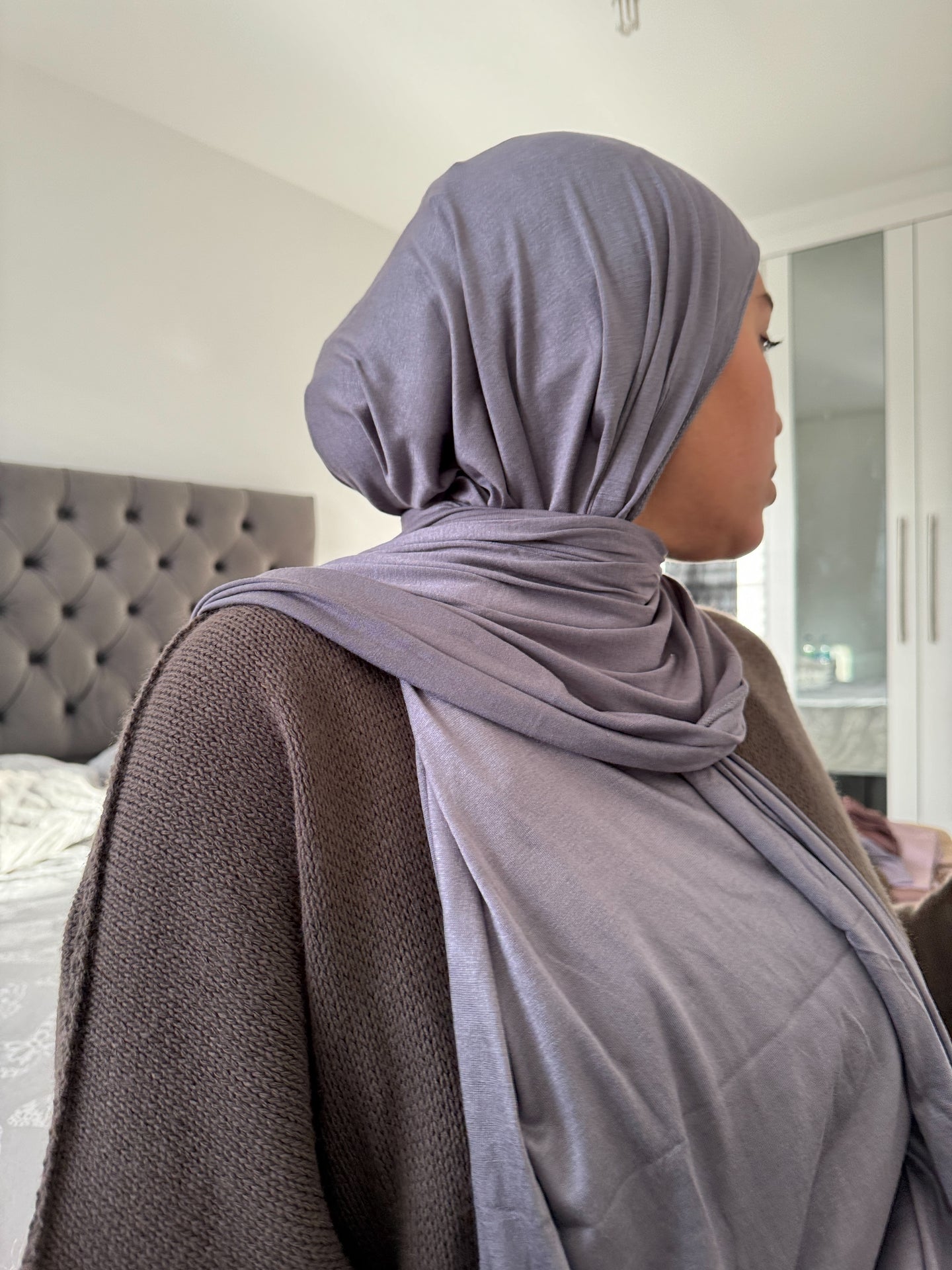 Luxury Emarati Jersey Hijab