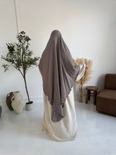 Load image into Gallery viewer, Khimar -  Crepe  -  Dark Taupe
