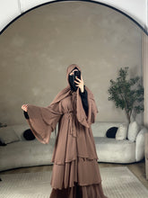 Load image into Gallery viewer, Chiffon Layer Abaya
