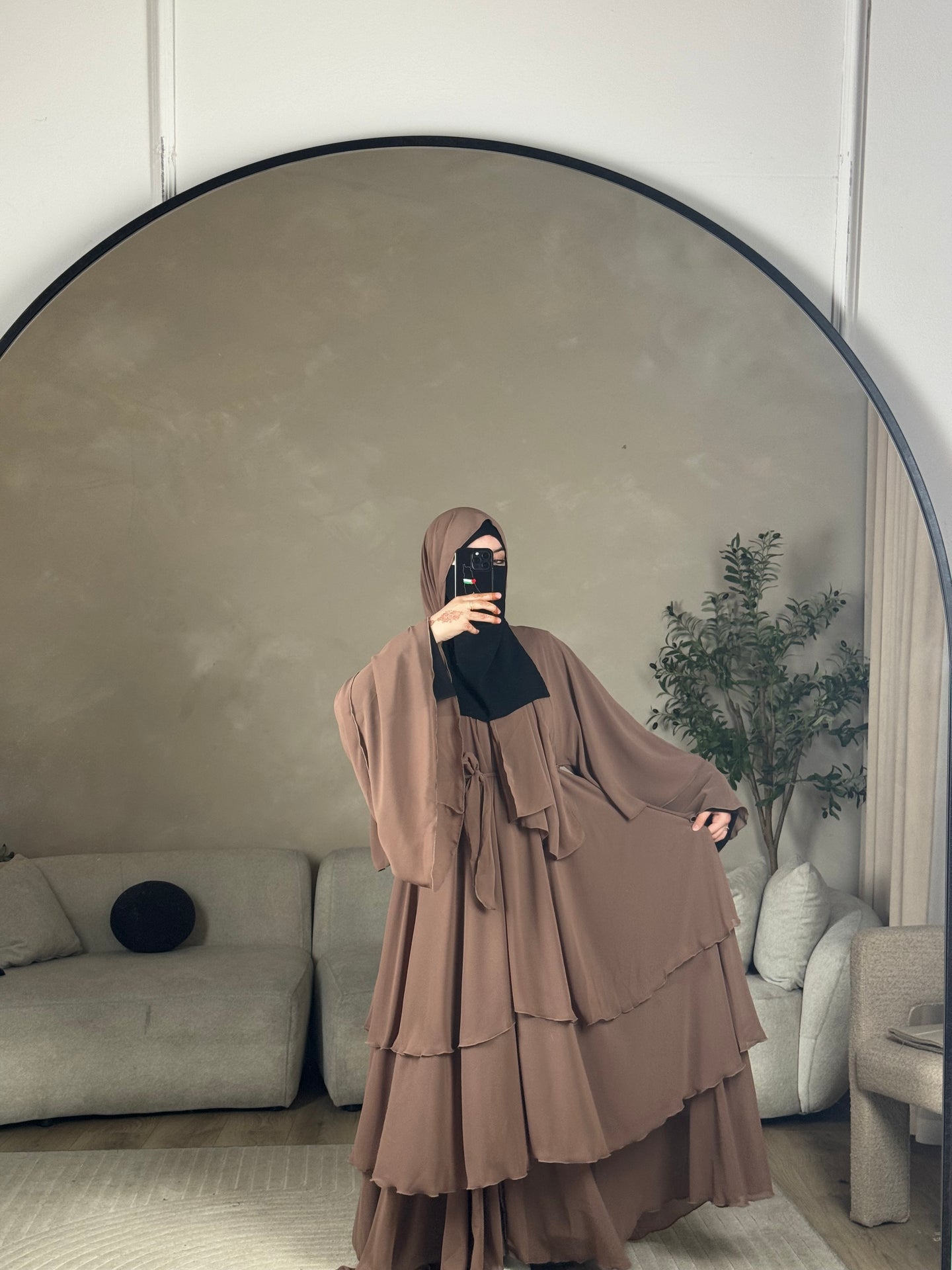 Chiffon Layer Abaya