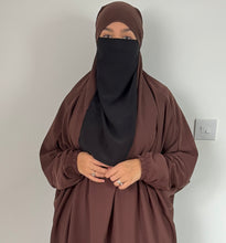 Load image into Gallery viewer, Half Niqab - Madina Silk - Elastic
