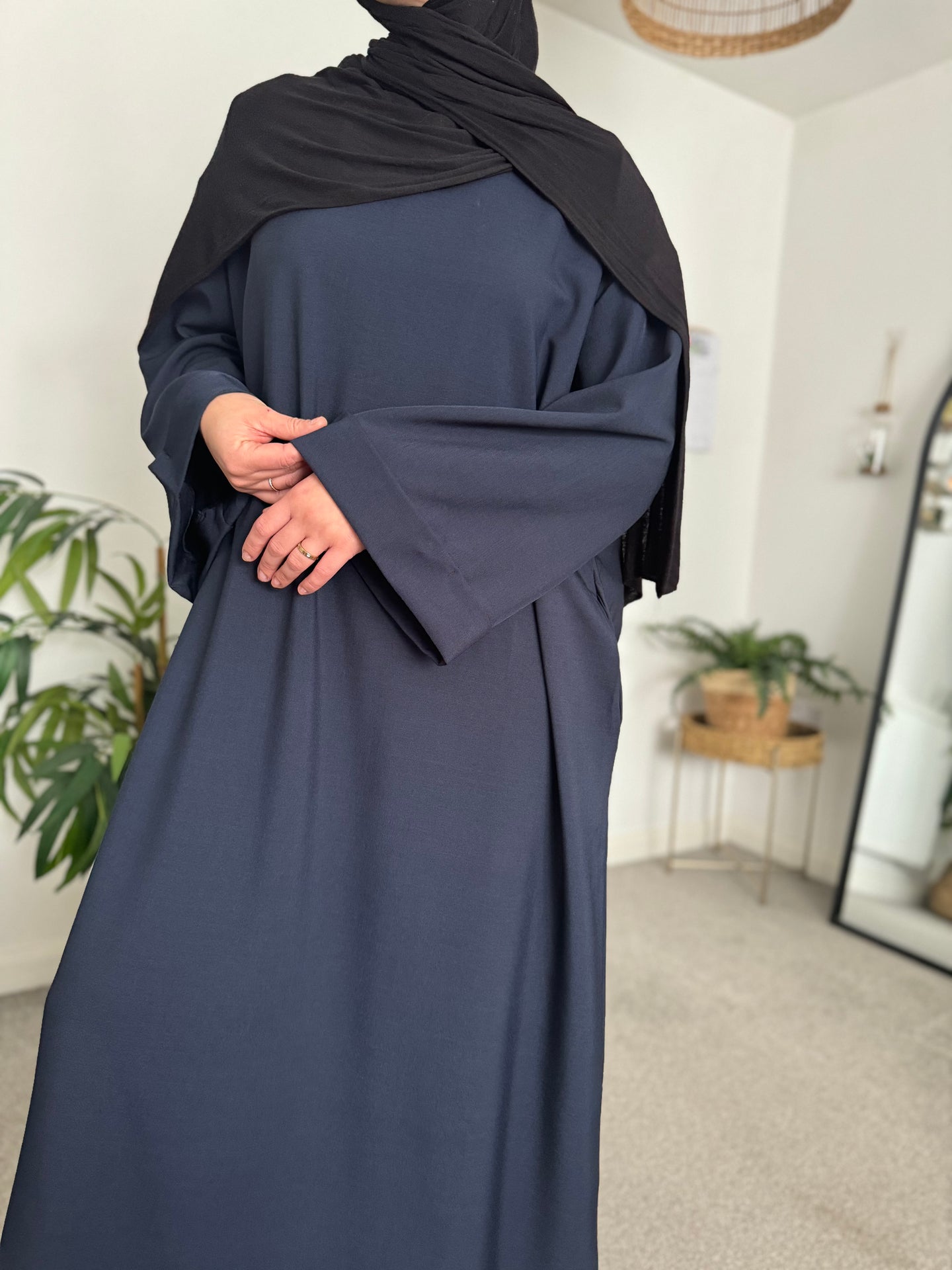 Classic winter Abaya Dress