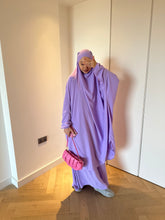 Load image into Gallery viewer, Madina Silk Jilbab - 2 Piece - Prayer Set
