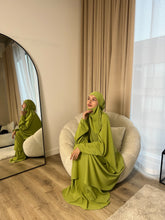 Load image into Gallery viewer, Madina Silk Jilbab - 2 Piece - Prayer Set
