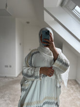 Load image into Gallery viewer, Aztec Embroidery Abaya
