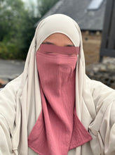 Load image into Gallery viewer, Half Niqab - Crepe - Elastic
